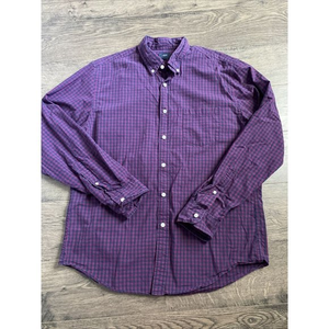 J. Crew Factory Purple Casual Button Down Shirt